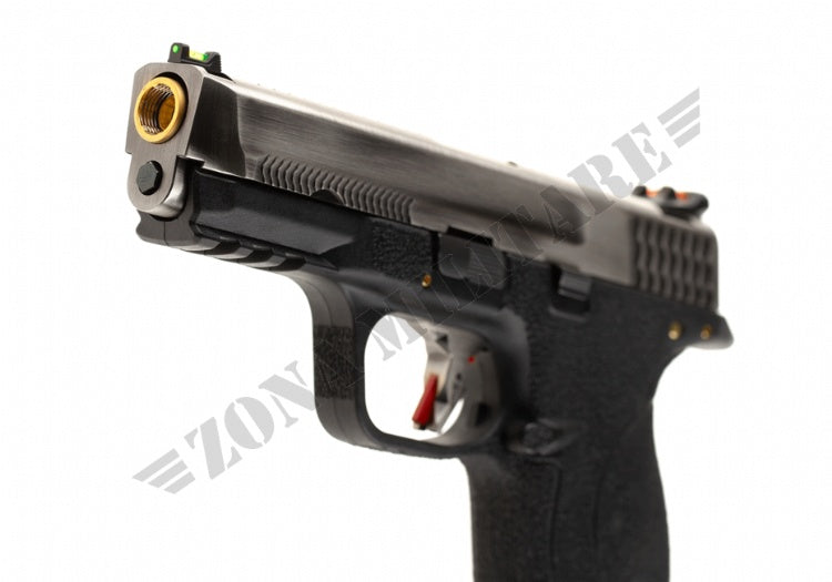 Pistola Wet-05 Sv Gold Barrel Metal Version Gbb We Black