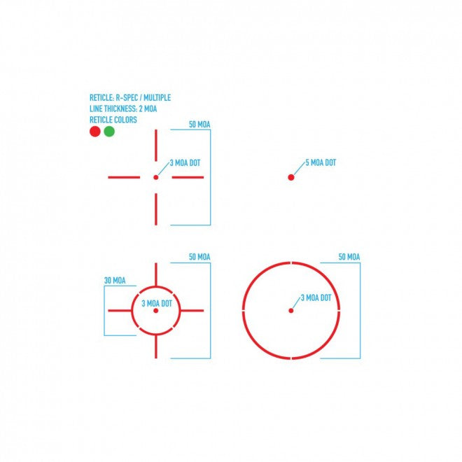 RED DOT Ultra Shot R-Spec nero Sightmark