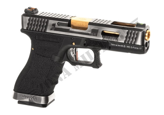 Pistola We17 Custom Sv Gold Barrel Metal Version Gbb Dual Tone