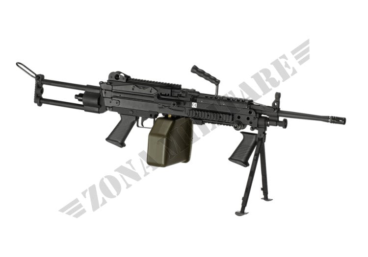 Fucile Minimi M249 Ranger Upgrade Version G&P Nero