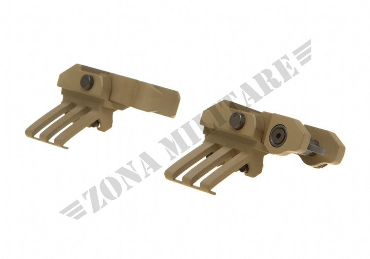 Set Mire One O Clock Off-Set Flip-Up Sights G&P Desert