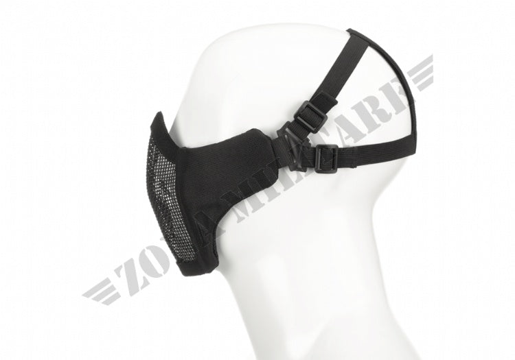 MASCHERA PROTETTIVA A RTE Mk.Ii Steel Half Face Mask Invader Gear Black