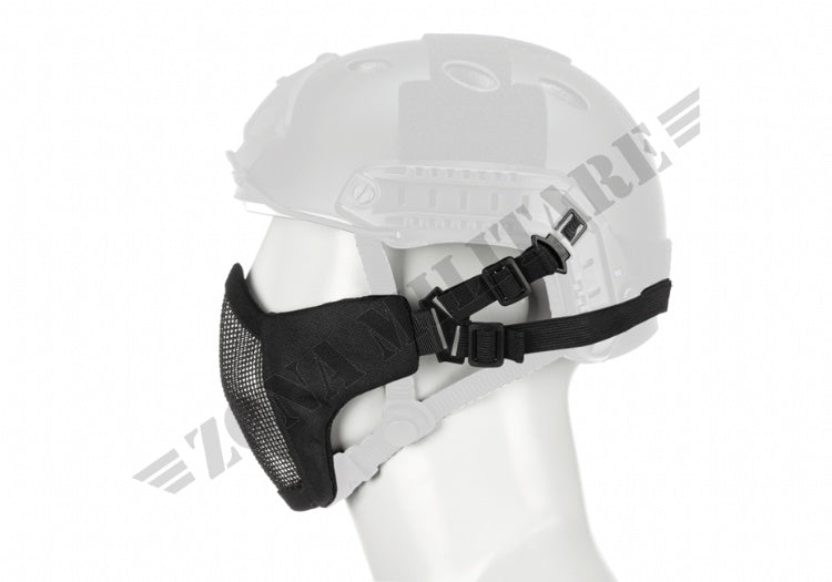 Mk.Ii Steel Half Face Mask Fast Version Invader Gear Black