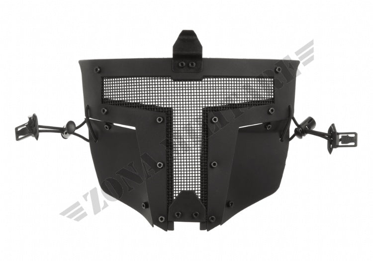 Maschera Warrior Steel Face Mask Black