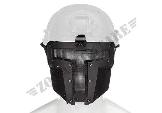 Maschera Warrior Steel Face Mask Black