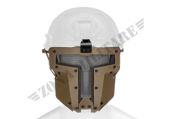 Maschera Warrior Steel Face Mask Tan