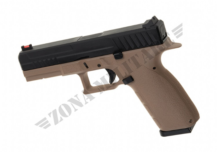 Pistola Kp-13 Metal Version Gbb Kj Works Desert Version