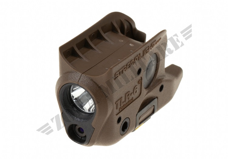 Torcia Tattica Tlr-6 Per Glock 42/43 Streamlight Dark Earth