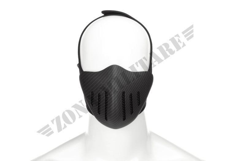 Trooper Half Face Mask Pirate Arms Carbon