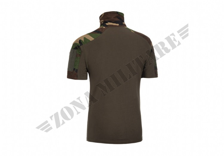 Combat Shirt Short Sleeve Invader Gear Woodland