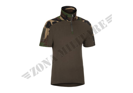 Combat Shirt Short Sleeve Invader Gear Woodland