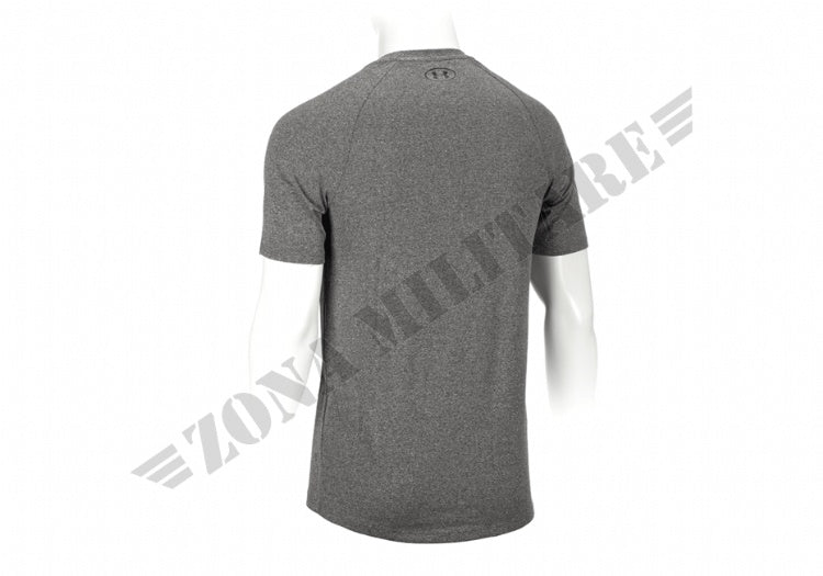 Ua Tech Tee Under Armour Charcoal Light Heather Color