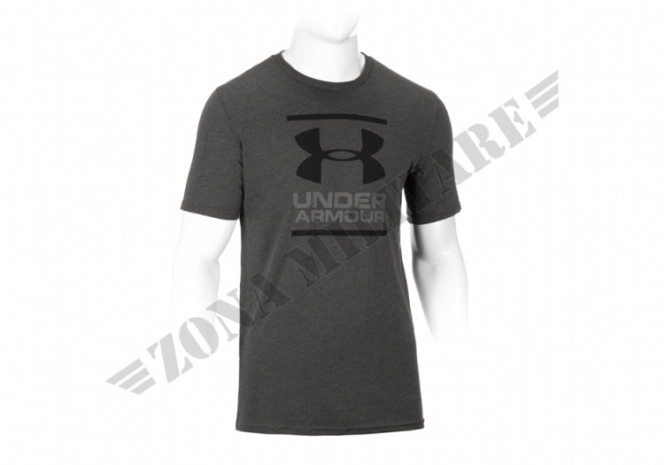 Maglia Under Armour Foundation Tee Charcoal Medium Heather