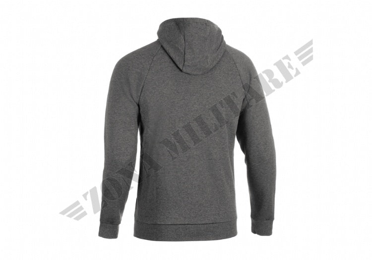 Ua Rival Fleece Zip Hoodie Under Armour Charcoal Light Heather