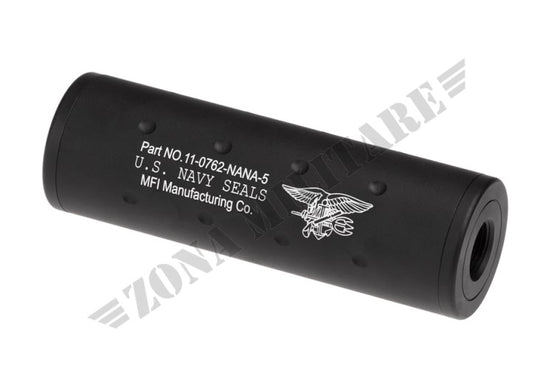 Silenziatore 107Mm Navy Seals Cw/Ccw Fma Black