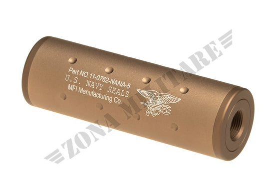 Silenziatore 107Mm Navy Seals Cw/Ccw Fma Desert