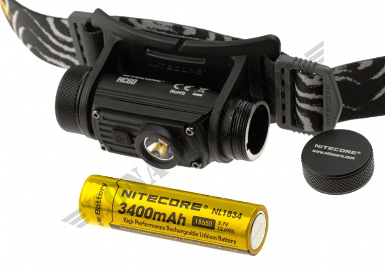 Torcia Frontale Hc60 Headlamp Nitecore 1000 Lumens