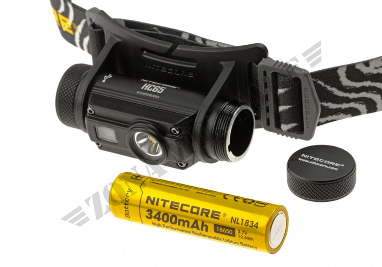 Torcia Frontale Hc65 Headlamp Nitecore 1000 Lumens