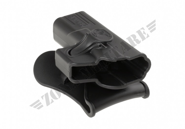 Fondina Paddle Holster For G19 / Ics Ble-Xae Amomax Nera Sinistra