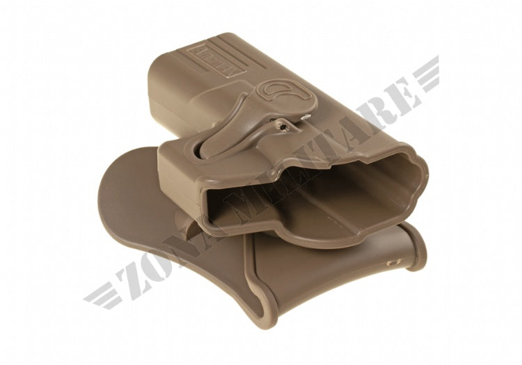 Fondina Paddle Holster For G19 / Ics Ble-Xae Amomax Desert Sinistra