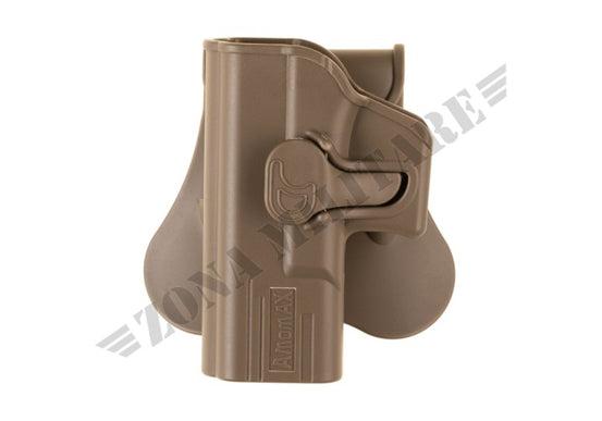 Fondina Paddle Holster For G19 / Ics Ble-Xae Amomax Desert Sinistra