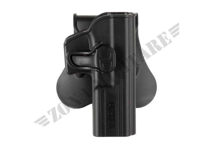 Fondina Paddle Holster Per G17 / Kwa Atp / Aps Acp Amomax Nera