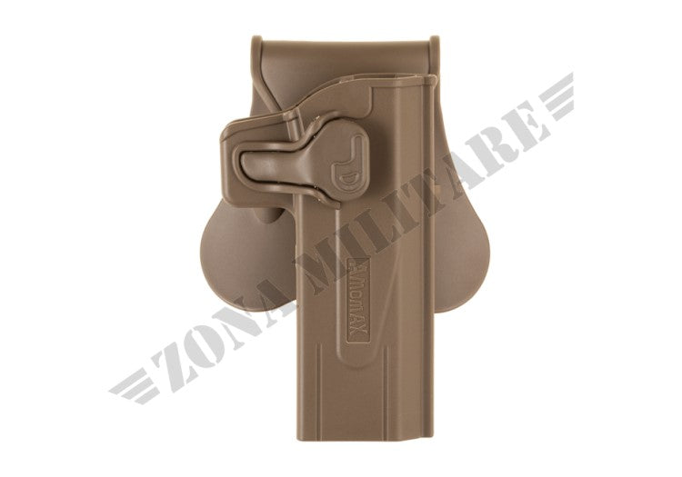 Fondina Paddle Holster Per We/Kjw/Tm Hi-Capa Amomax Desert