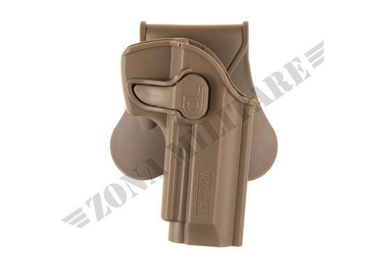 Fondina Paddle Holster For We / Kjw / Kwa / Tm M9 Dark Earth Amomax