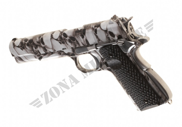 Pistola Ne2101 Full Metal Gbb Aw Custom Skulls Version