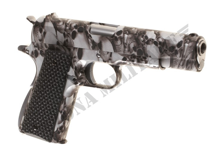 Pistola Ne2101 Full Metal Gbb Aw Custom Skulls Version