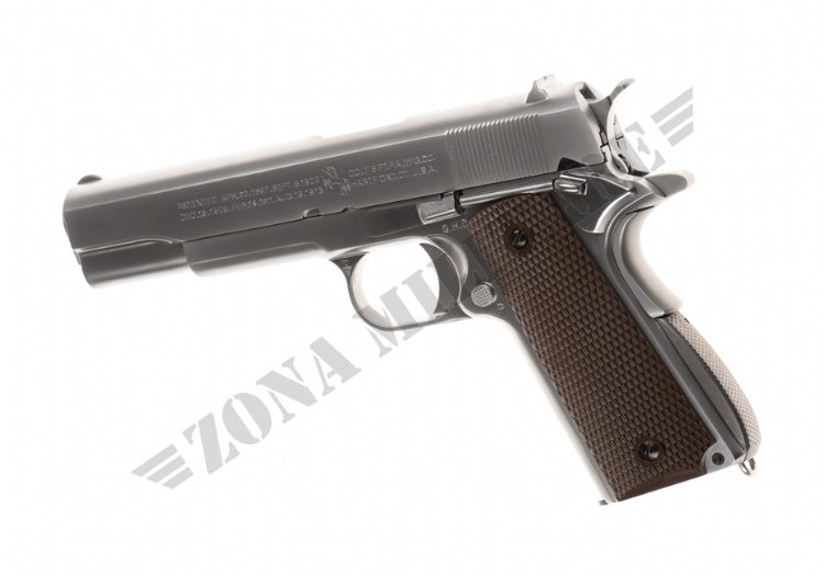 Pistola Colt M1911 Full Metal Gbb We Silver