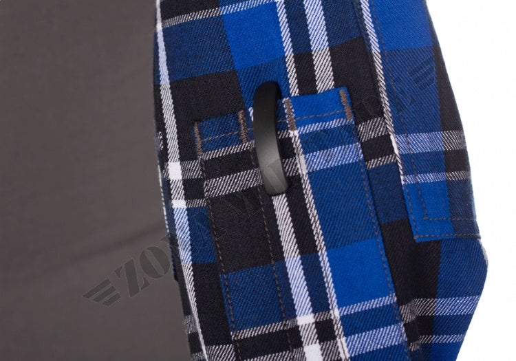 Flannel Combat Shirt Invader Gear Blue&White