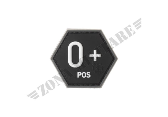 Patch Gommata Bloodgroup Hexagon 0 Positivo Jtg