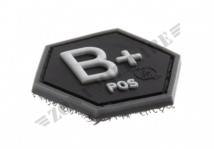 Patch Gommata Bloodgroup Hexagon B Positivo Jtg