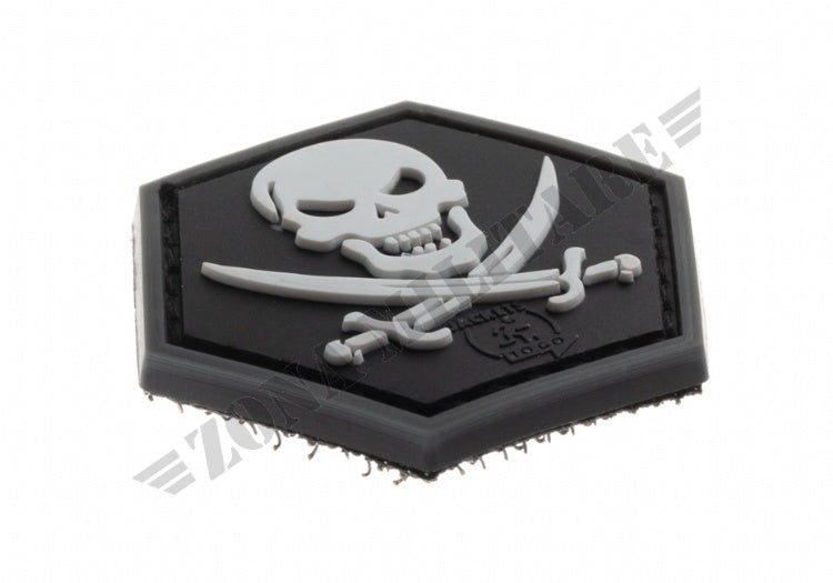 Patch No Fear Pirate Rubber Jtg Swat