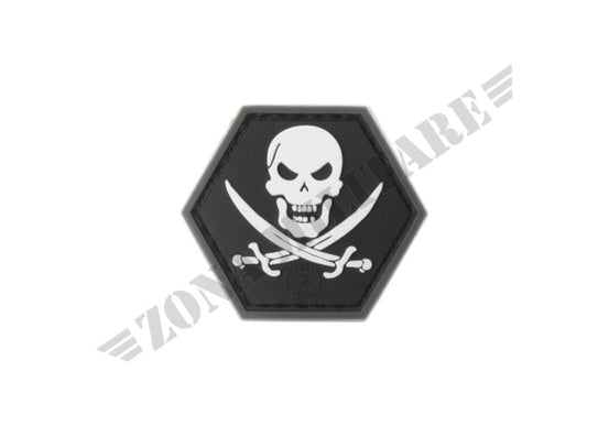 Patch No Fear Pirate Rubber Jtg Swat