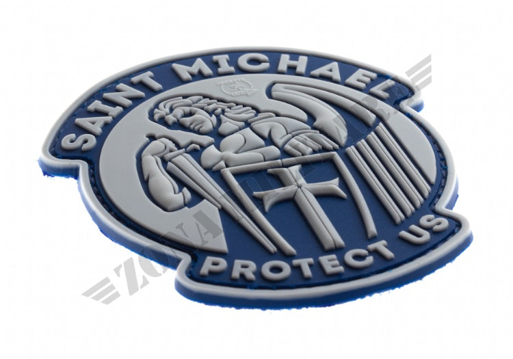 Patch Gommata Saint Michael Rubber Jtg Color Version