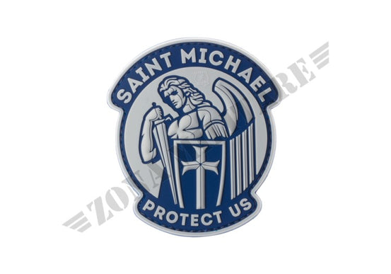 Patch Gommata Saint Michael Rubber Jtg Color Version