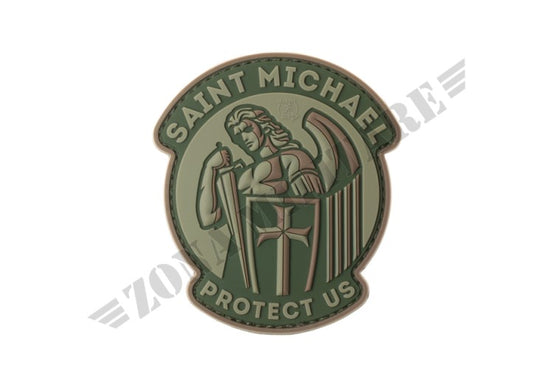 Patch Gommata Saint Michael Rubber Jtg Multicam Version