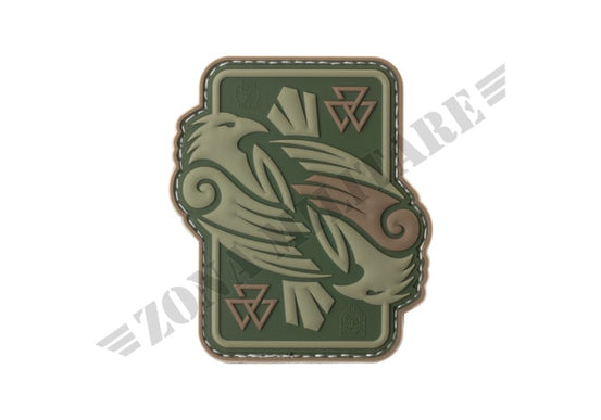 Patch Gommata Odins Raven Rubber Patch Jtg Multicam