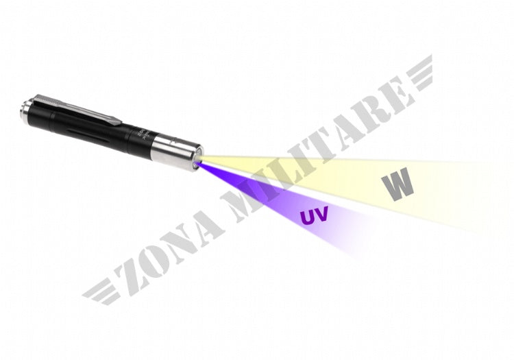 Torcia Tascabile Fenix 70 Lumen Con Led Uv