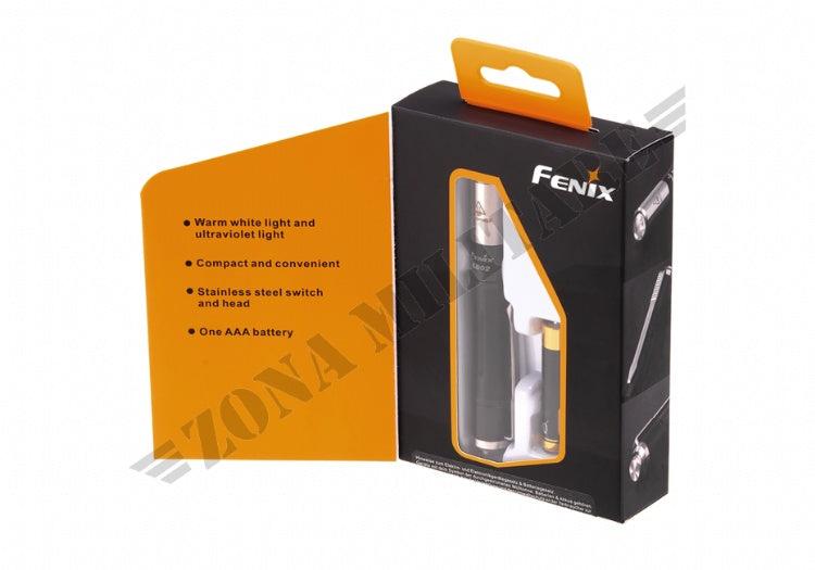 Torcia Tascabile Fenix 70 Lumen Con Led Uv