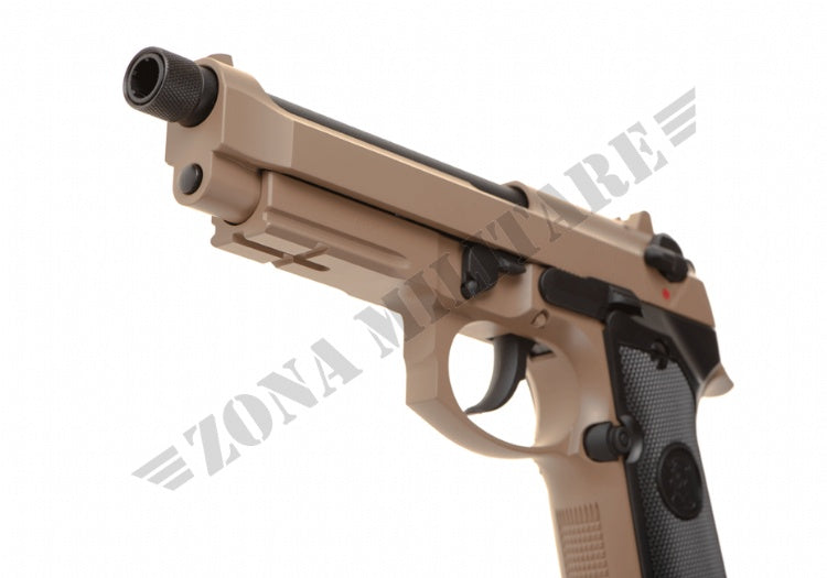 Pistola M9 A1 Tbc Full Metal Gbb Tan Version Kj Works