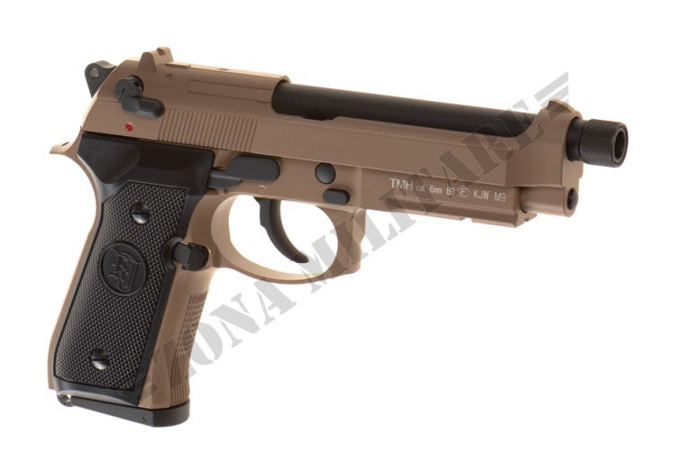 Pistola M9 A1 Tbc Full Metal Gbb Tan Version Kj Works