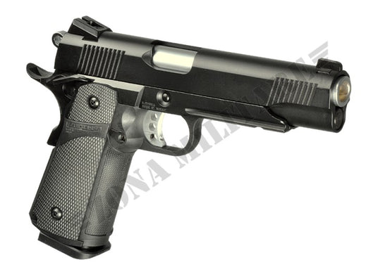 Pistola Hi-Capa 5.1 Full Metal Gbb Kj Works Black Version