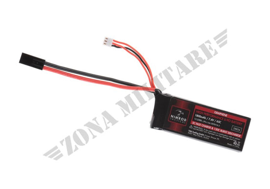 Lipo 7.4V 1800Mah 65C Graphene Mini Type Nimrod