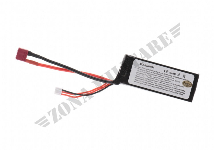 Batteria Lipo 7.4V 1800Mah 65C Grafene Mini Tipo T-Plug Nimrod