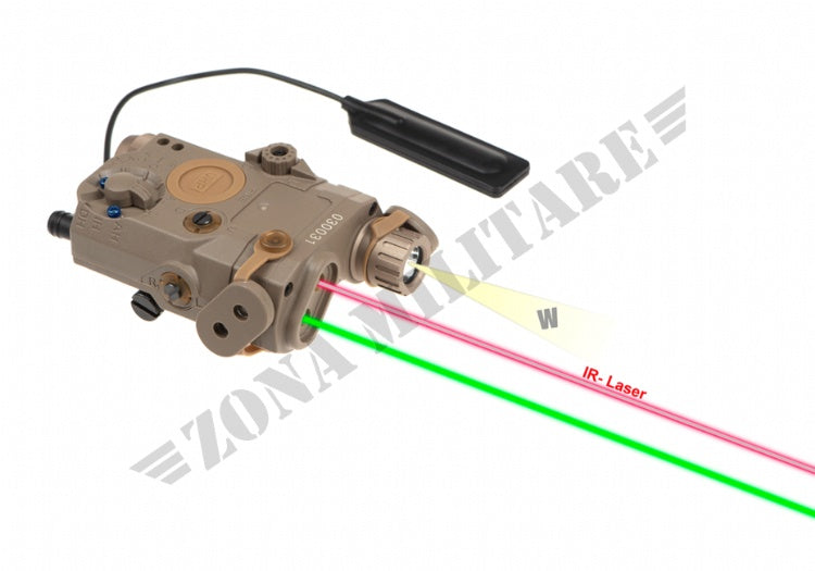 La-5C Uhp Illuminator / Laser Module Green + Ir Wadsn Dark Earth