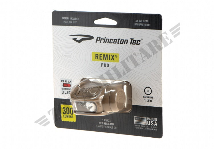 Torcia Da Fronte Remix Pro Rw Princeton Tec Desert