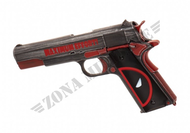 Pistola A Gas ΜΟΛΩΝ ΛΑΒΕ Deadpool 1911 Scarrellante Armorer Works